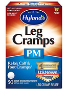 Leg Cramp PM - Formule homéopathique pour soulager les crampes nocturnes 50 Comprimés