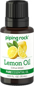 Pure Lemon Essential Oil 1/2 oz (15 ml) Dropper Bottle
