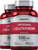 Liposomal L-Glutathione (Reduced), 500 mg (per serving), 90 Quick Release Softgels