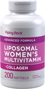 Liposomski ženski multivitamini + kolagen 200 Mekane kapsule