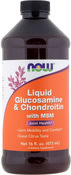 Glucosamina líquida/Condroitina/MSM 16 fl oz (473 mL) Frasco