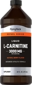 Flydende L-carnitin (naturlig bær) 16 fl oz (473 mL) Flaske