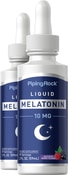 Liquid Melatonin 10 mg 2 fl oz (59 mL) 2 Dropper Bottles