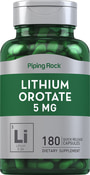 Lithium Orotate, 5 mg, 180 Quick Release Capsules Lithium Orotate, 5 mg, 180 Quick Release Capsules