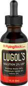 Solução de Lugol iodado (2%) 2 fl oz (59 mL) Frasco conta-gotas