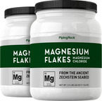 塩化マグネシウム フレーク、古代テチス海由来 2.5 lbs (40 oz) ボトル