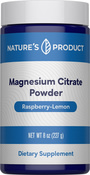Magnesium Citrate Calming Powder (Raspberry-Lemon), 8 oz (226 g) Bottle