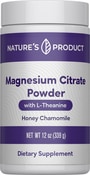 Magnesium Citrate Powder with L-Theanine (Honey Chamomile), 12 oz (339 g) Powder Magnesium Citrate Powder with L-Theanine (Honey Chamomile), 12 oz (339 g) Powder