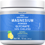 Magnesio glicinato (Limone naturale) 10 oz (283 g) Bottiglia