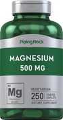 Magnesium Oxide 500 mg 250 Supplement Capsules