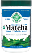 Matcha grønn te-energipulver 11 oz (312 g) Flaske