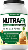 Shake za zamjenu obroka NutraFit (prirodna vanilija) 2.28 lb (1.035 kg) Boca