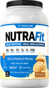Shake de Reposição Alimentar NutraFit (baunilha) 2.28 lb (1.035 kg) Frasco