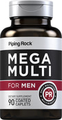 Mega multivitaminsko dopolnilo za moške 90 Obložene tablete v obliki kapsule