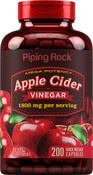 Apple Cider Vinegar, 1800 mg (per serving), 200 Capsules