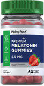 Melatonin (Delicious Strawberry), 2.5 mg, 60 Vegan Gummies