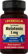 Melatonine snel oplossend (natuurlijke bes) 120 Keelpastilles