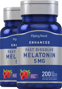 Melatonine snel oplossende tabletten 200 Snel oplossende tabletten