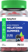 Melatonin (Mixed Berry), 10 mg (per serving), 70 Vegan Gummies