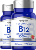 Methylcobalamine B-12 (sublinguaal) 120 Snel oplossende tabletten