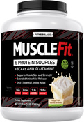 MuscleFit fehérje (természetes vanília) 5 lb (2.268 kg) Palack