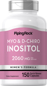 Myo e D-Chiro Inositol para Mulheres 150 Cápsulas de Rápida Absorção