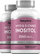 Myo e D-chiro inositolo per donne 150 Capsule a rilascio rapido