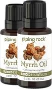 Myrrh Essential Oil Blend (GC/MS Tested),  1/2 fl oz (15 mL) Dropper Bottle x 2 Bottles