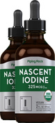 Naszierendes Jod 2 fl oz (59 mL) Tropfflaschen