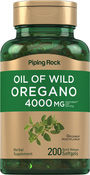 Oil of Oregano, 4000 mg (per serving), 200 Quick Release Softgels