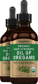 Oreganoöl Hochprozentig (Bio)  2 fl oz (59 mL) Tropfflasche