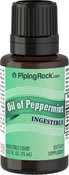 Oil of Peppermint Ingestible 0.51 fl oz (15 mL) Dropper Bottle