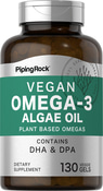 Omega - 3 Olio di alghe 130 Gel Vegetariani