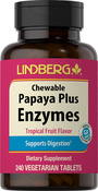 Papaya Plus Enzyme Chewable (Tropical Fruit)