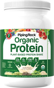 Organisk plantebasert protein, kremet vaniljebønne 24 oz (680 g) Flaske
