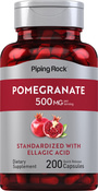 Pomegranate Extract 250 mg (Standardized) 2 Bottles x 100 Capsules