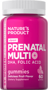 Prenatal Multivitamin with DHA & Folic Acid (Delicious Fruit), 60 Gummies
