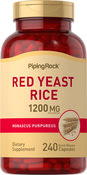 Levedura de arroz vermelho  240 Cápsulas de Rápida Absorção