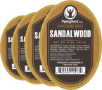 Sandalwood Savon à la glycérine (bois de santal) 5 oz (141 g) Barre