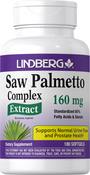 Saw Palmetto Standardized Extract, 160 mg, 180 Softgels