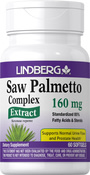 Saw Palmetto Standardized Extract 160 mg, 60 Softgels