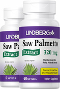 Saw Palmetto Standardized Extract, 320 mg, 60 Softgels