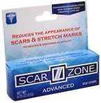 Scar Zone Advanced Cream (Scars, Burns, Stretch Marks), 0.75 oz (21g) Tube