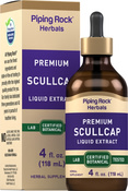 Scullcap Liquid Extract Alcohol Free, 4 fl oz (118 mL) Dropper Bottle