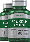 Sea Kelp Iodine Source 225mcg  2 Bottles x 500 Tablets