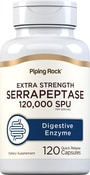 Serrapeptase Enzymes 120,000 SPU 120 Capsules