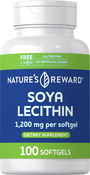Soya Lecithin, 1200 mg (per serving), 100 Softgels