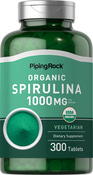 Espirulina (orgánica) 300 Tabletas vegetarianas