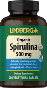 Spirulina (Biologisch) 250 Vegetarische tabletten