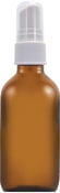 Vaporisateur en verre ambré 60 ml 2 fl oz (59 mL) Glass Amber, Flacon de vaporisateur